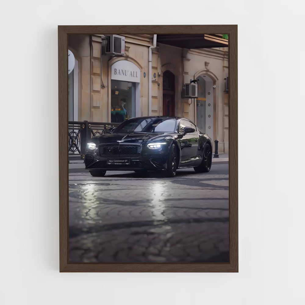 Poster Continental de speed – affiche Bentley (vue 5)